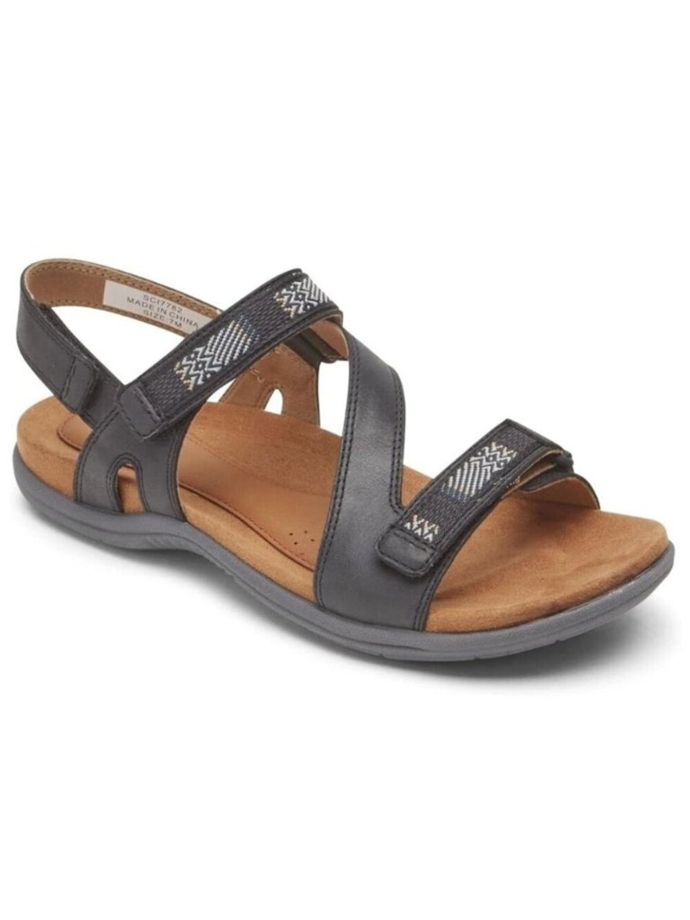 Cobb Hill Women's Rubey Stappy Sandals Black